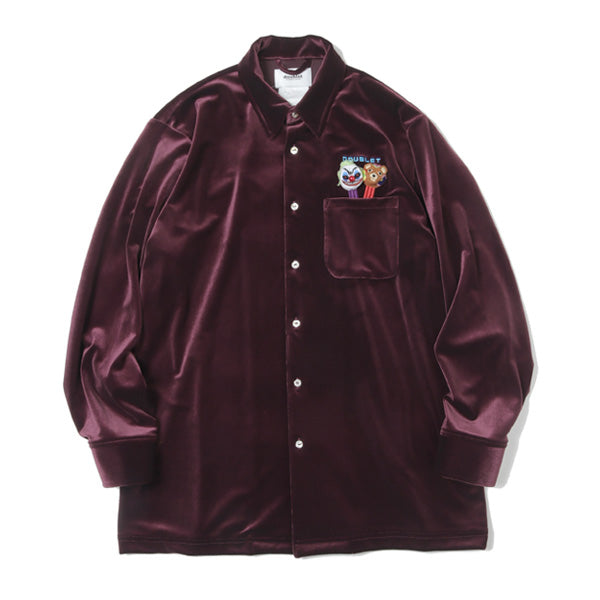 PUPPET EMBROIDERY VELOUR SHIRTS
