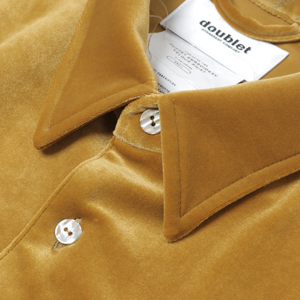 PUPPET EMBROIDERY VELOUR SHIRTS