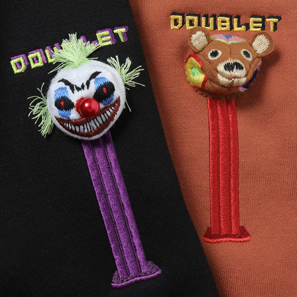 PUPPET EMBROIDERY SWEAT PANTS