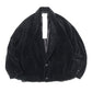 CUT OFF VELVET JACKET