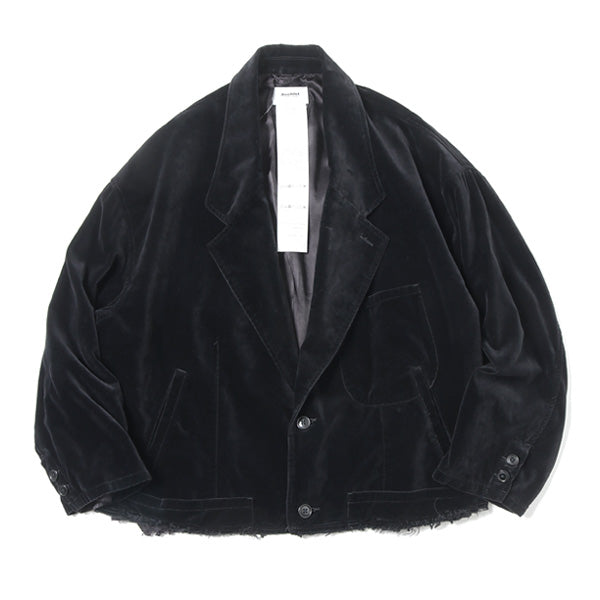 CUT OFF VELVET JACKET