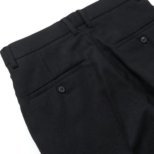 Wool Semi-flare Trousers