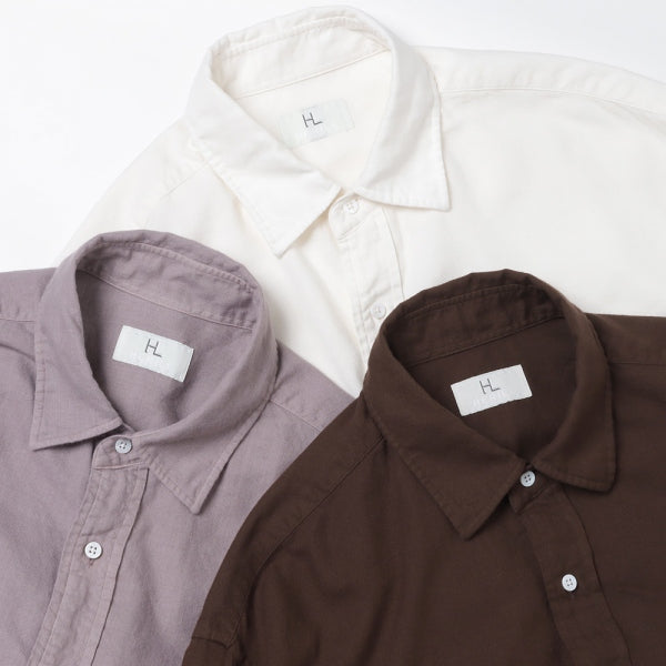 Cotton Cashmere Brush Work Shirts