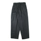 FRONT PLEATS CLASSIC FIT ORGANIC COTTON GABERDINE