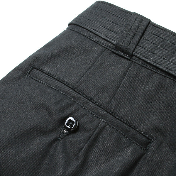 FRONT PLEATS CLASSIC FIT ORGANIC COTTON GABERDINE