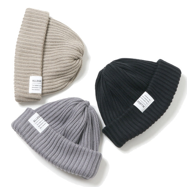 Short knit cap