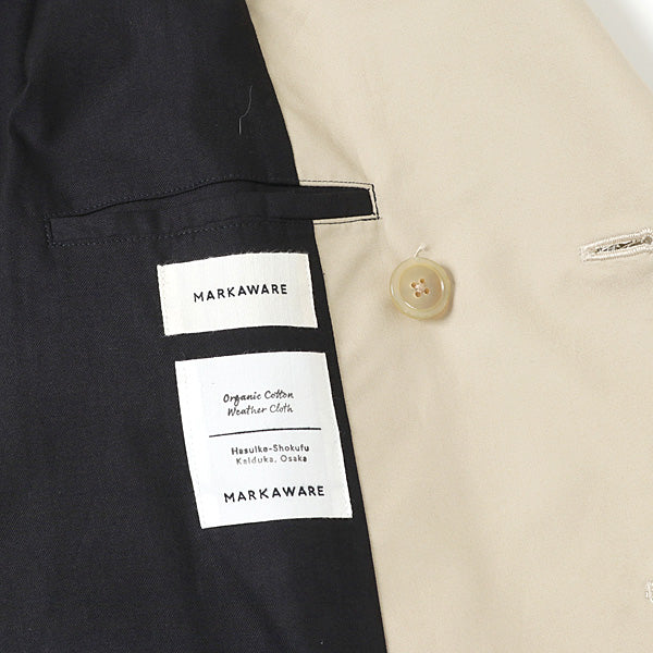 RAINMAN COAT ORGANIC COTTON WEATHER CLOTH