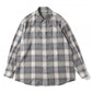 SUPER LIGHT WOOL CHECK SHIRTS