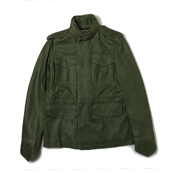 goat suede M-65 jacket