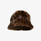 Bermuda Hat - Faux Fur / Leopard
