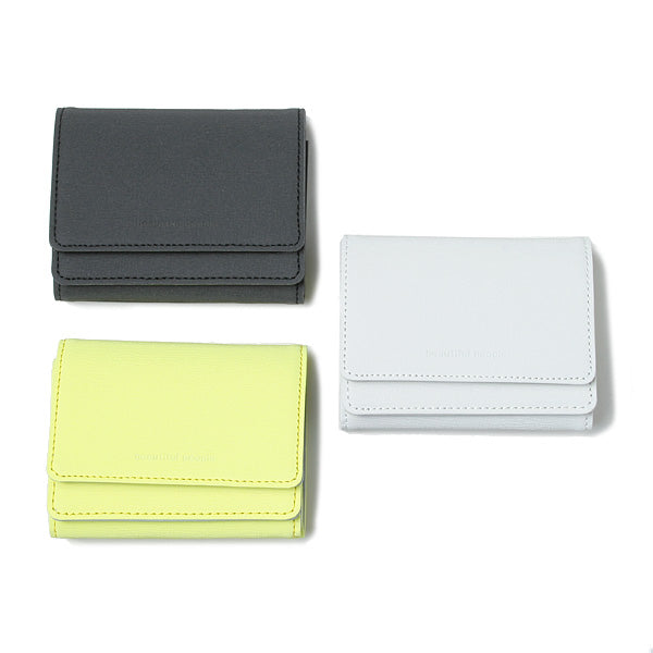reflect leather compact wallet