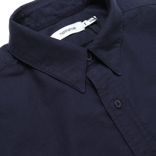 DWELLER B.D. L/S SHIRT RELAXED FIT COTTON OXFORD