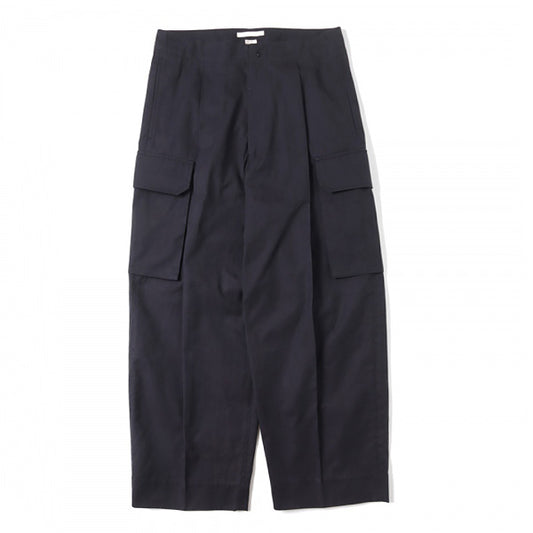 Washed Gabardine Super Wide 6P Slacks