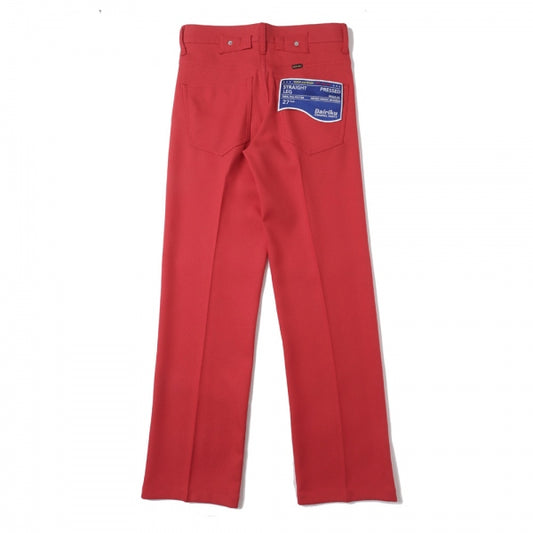 Straight Pressed Pants