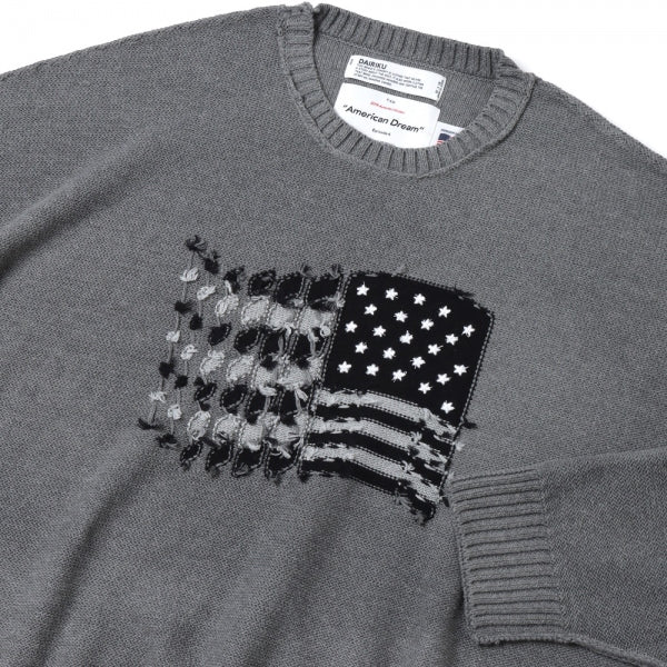 DAIRIKU 22AW  インサイドアウトニット　American dream