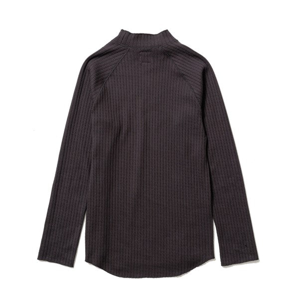 MOCKNECK L/S WAFFLE