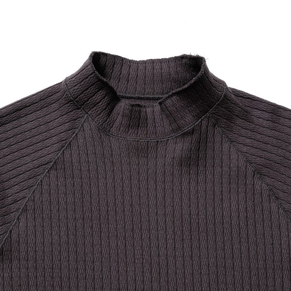 MOCKNECK L/S WAFFLE