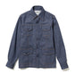 DENIM BUSH SHIRT JACKET