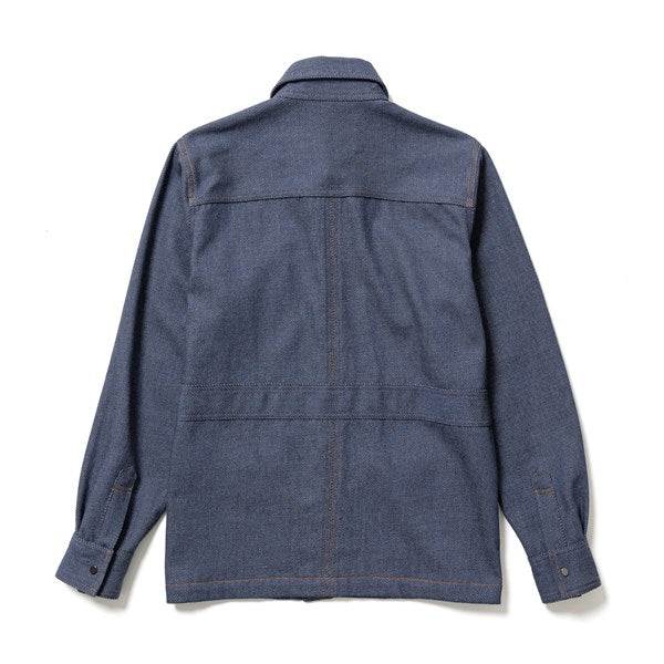 DENIM BUSH SHIRT JACKET