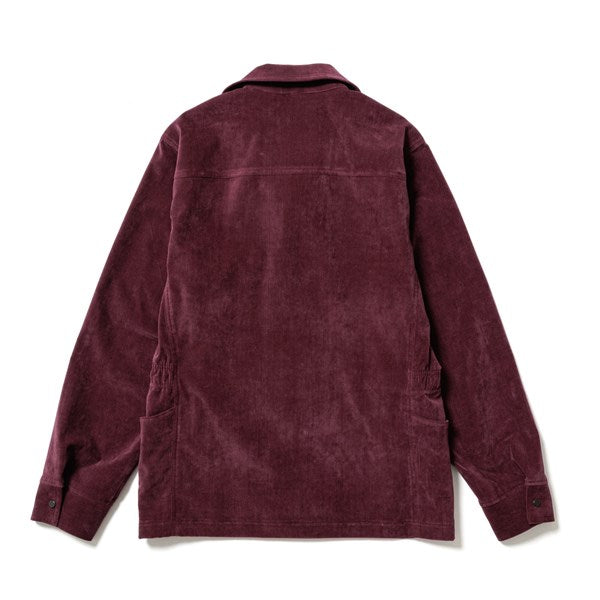 VELVET BUSH SHIRT JACKET