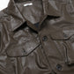 MIL SHT - Wet Synthetic Leather -