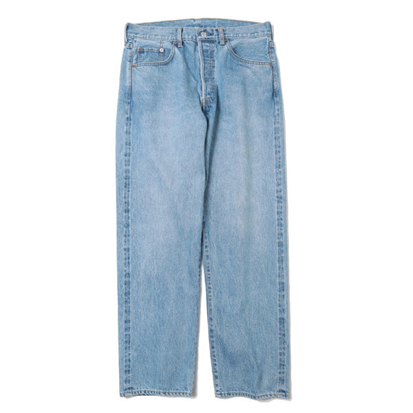 Washed Denim Pants