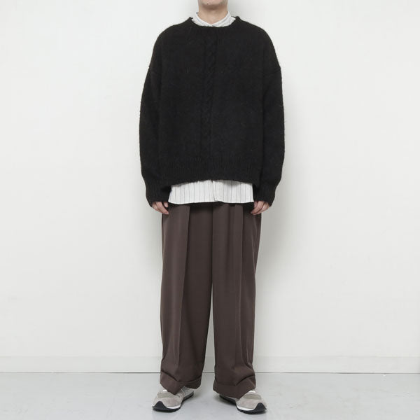 WIDE TROUSERS ORGANIC WOOL SURVIVAL CLOTH