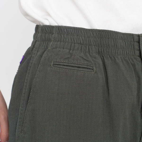 Ripstop Shirred Waist Pants