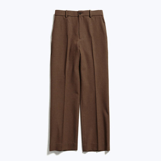 STRAIGHT FIT TROUSERS ORGANIC WOOL SURVIVAL CLOTH