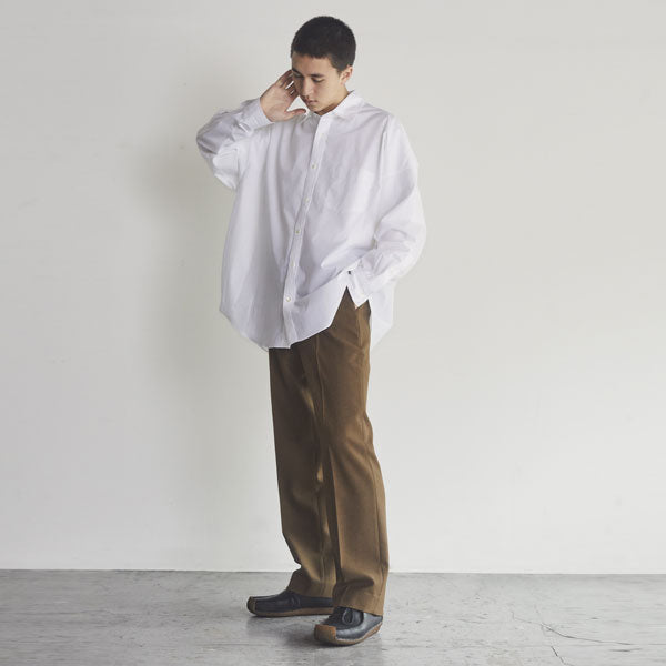 STRAIGHT FIT TROUSERS ORGANIC WOOL SURVIVAL CLOTH