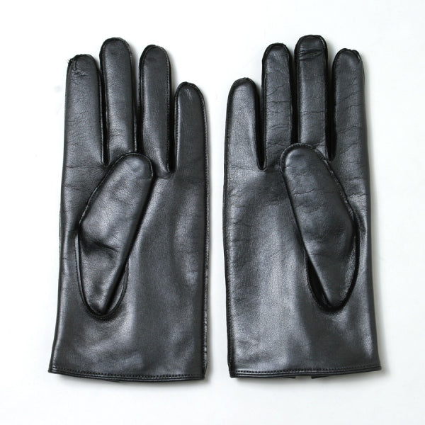 Zipped Leather Glove - Sheep Skin