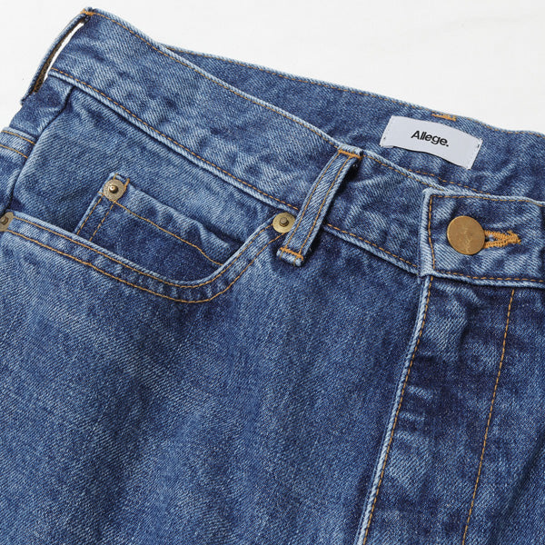 5P Flare Denim Pants