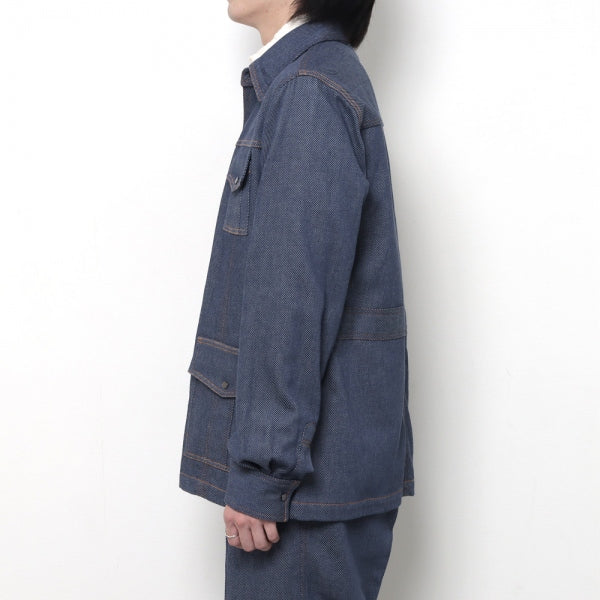 DENIM BUSH SHIRT JACKET