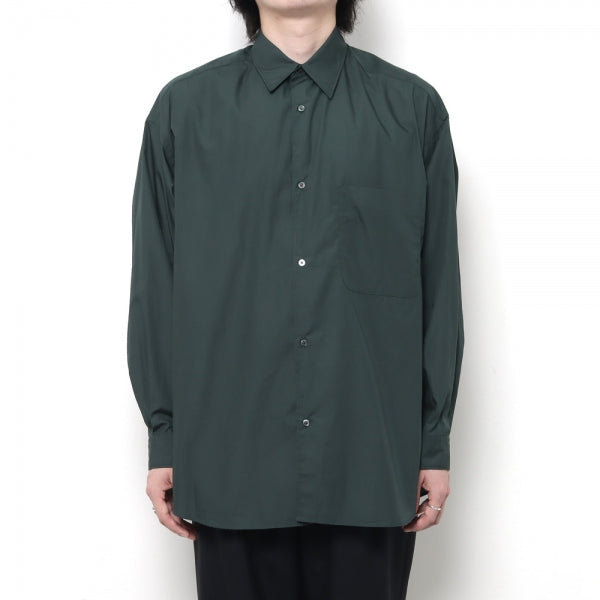 Broad L/S Oversized Regular Collar Shirt