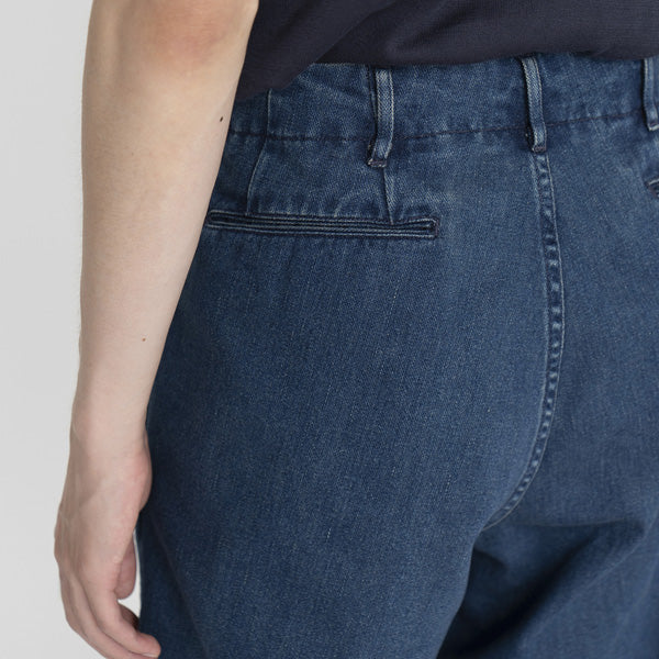Denim Wide Pants
