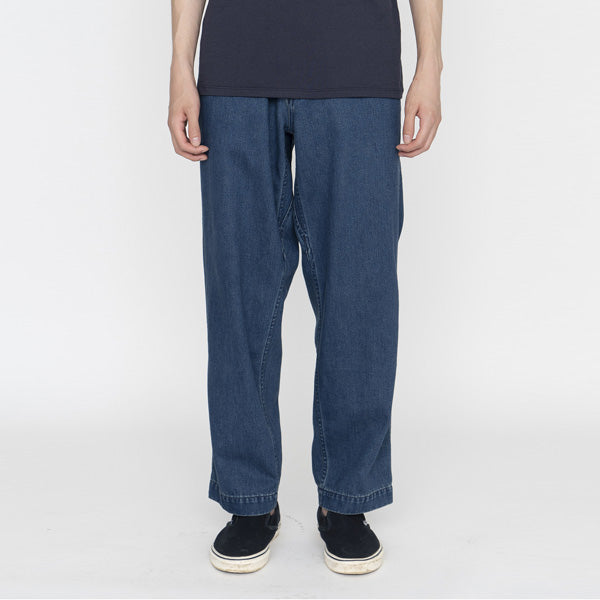 Denim Wide Pants