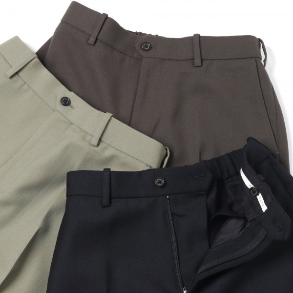 FLAT FRONT TROUSERS ORGANIC WOOL SURVIVAL CLOTH