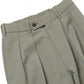 DOUBLE PLEATED TROUSERS ORGANIC WOOL SURVIVALCLOTH