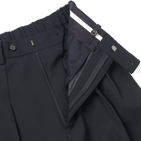 DOUBLE PLEATED TROUSERS ORGANIC WOOL SURVIVALCLOTH