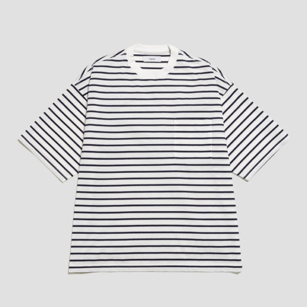 BORDER TEE COMPACT天竺