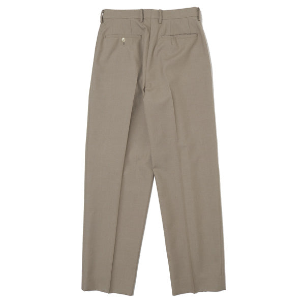 BLUEFACED WOOL WIDE SLACKS