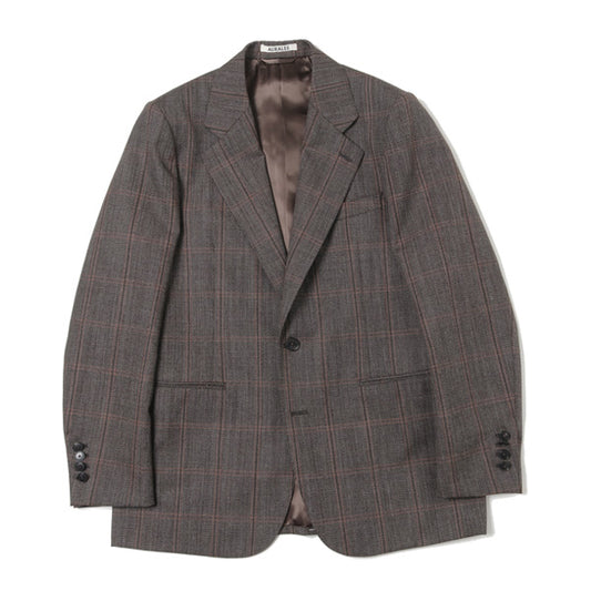 BLUEFACED WOOL CHECK JACKET