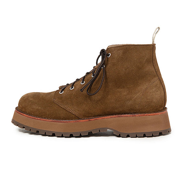 WORKER LACE UP BOOTS COW LEATHER