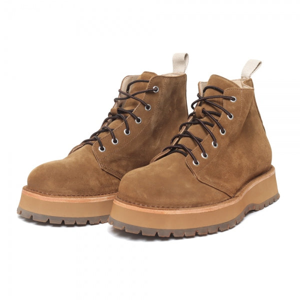 WORKER LACE UP BOOTS COW LEATHER