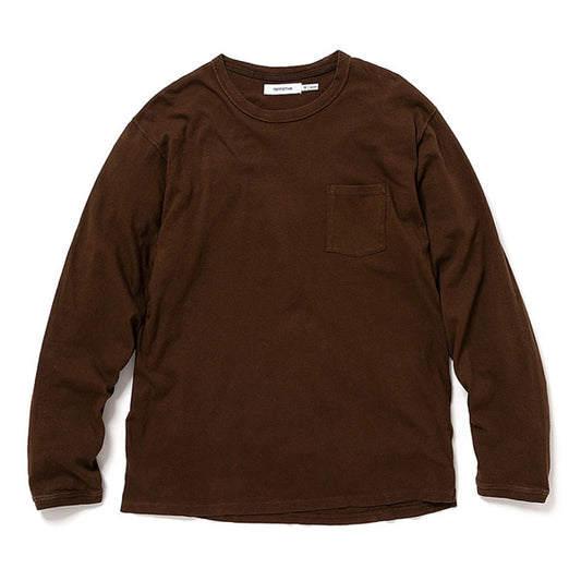 DWL L/S TEE COTTON HEAVYWEIGHT JERSEY OVERDYED VW