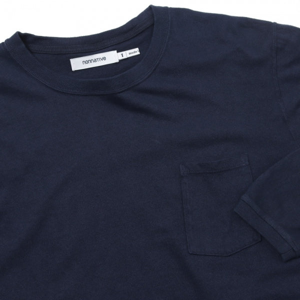 DWL L/S TEE COTTON HEAVYWEIGHT JERSEY OVERDYED VW