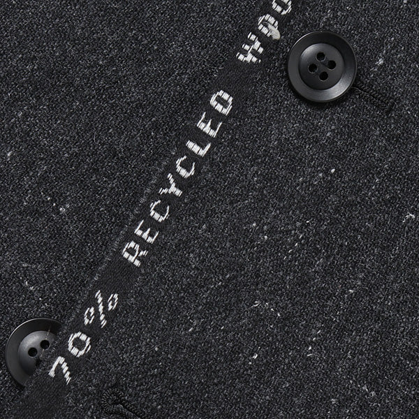 RECYCLE WOOL TAILORED JACKET