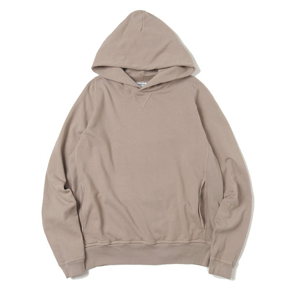 DWELLER HOODY L/S COTTON SWEAT OVERDYED