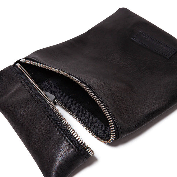 HORSE LEATHER CLUTCH BAG