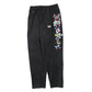 CHAOS EMBROIDERY SUEDE TRACK PANTS